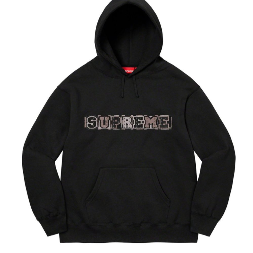 New Supreme Beaded Hooded Sweatshirt